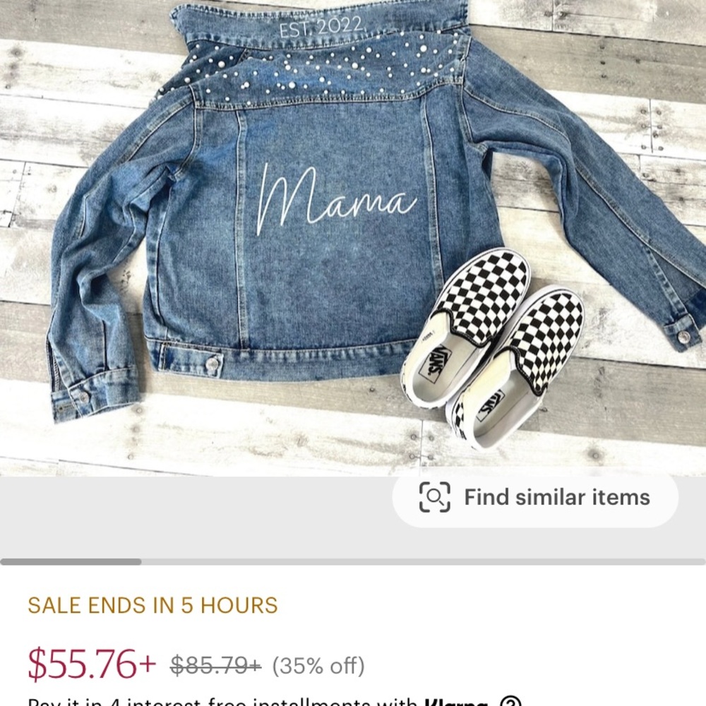 Custom “Mama” jacket! - Picture 4 of 5
